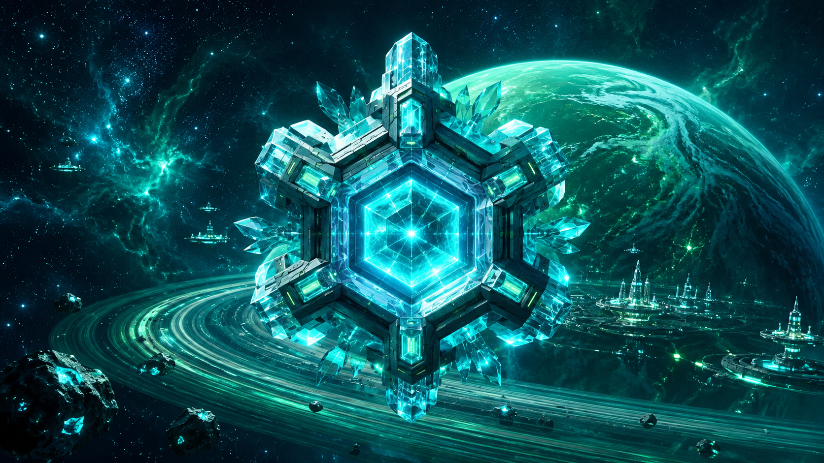 Crypto Colony orbital base